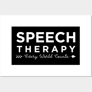 Speech Therapy Posters and Art